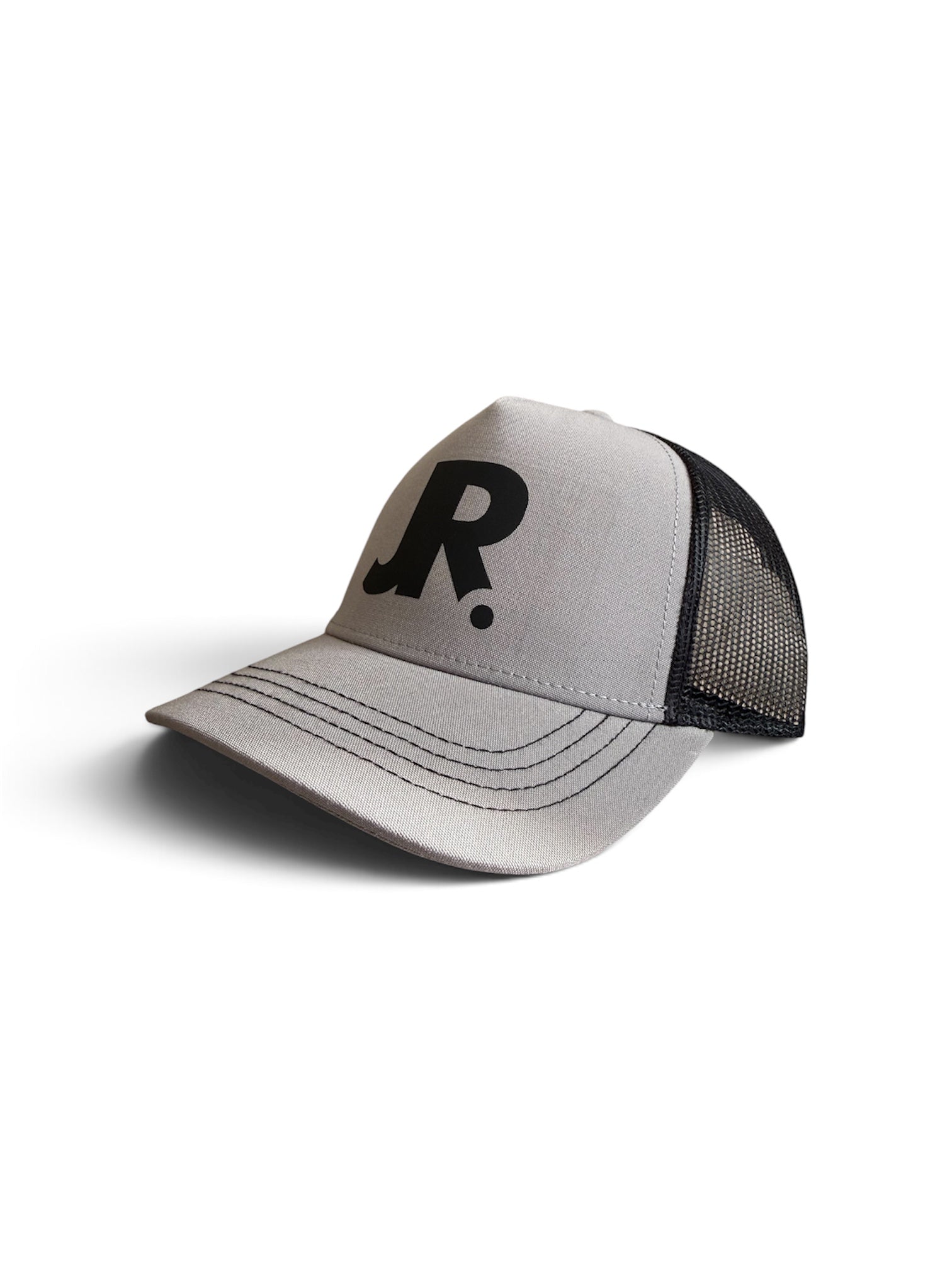 JR. Trucker Cap | Light Grey & Black
