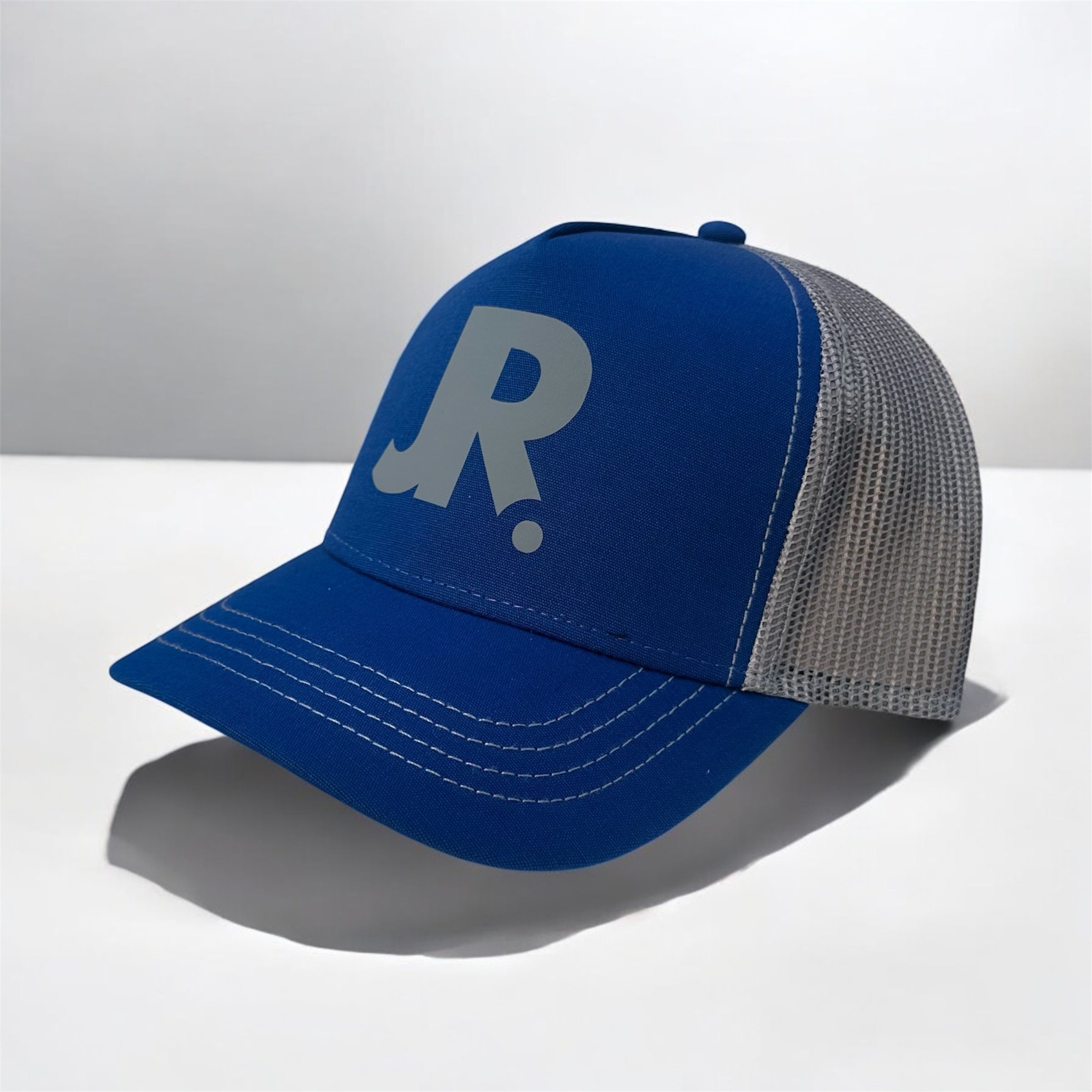 JR. Trucker Cap | Royal Blue & Grey
