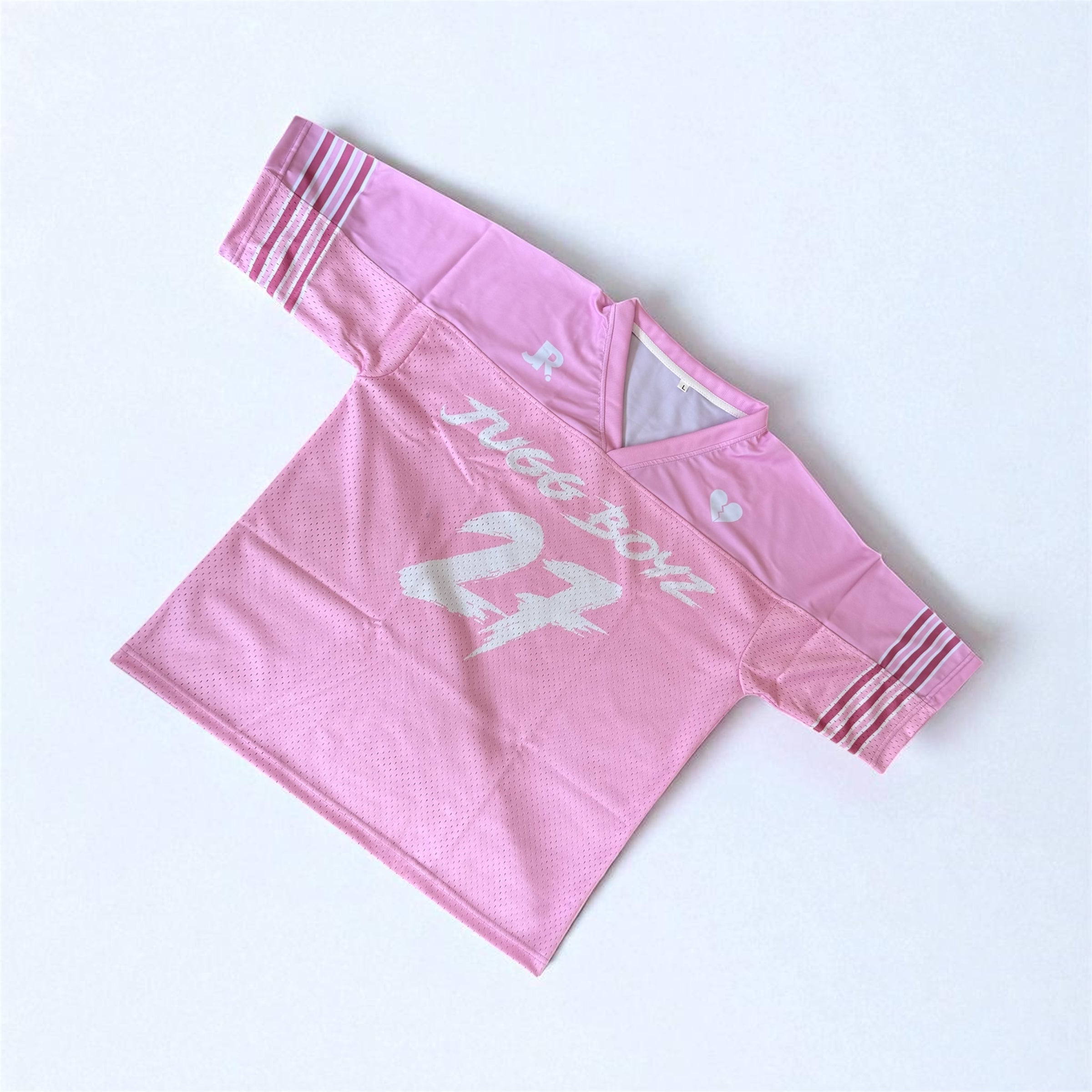 The J&R “Summer Club” Jersey – Baby Pink