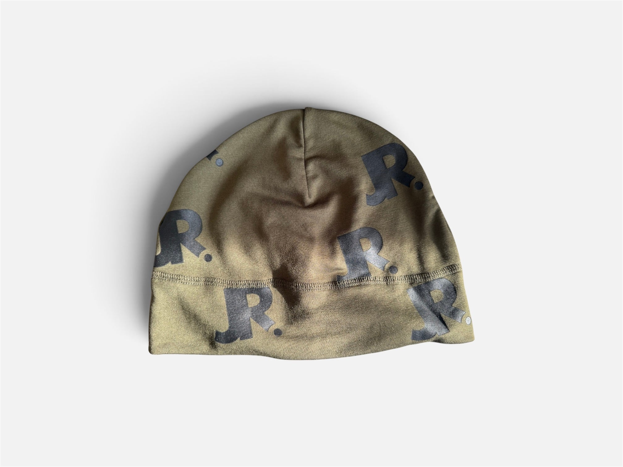 JR. All Over Print Skull Cap - Khaki/Black