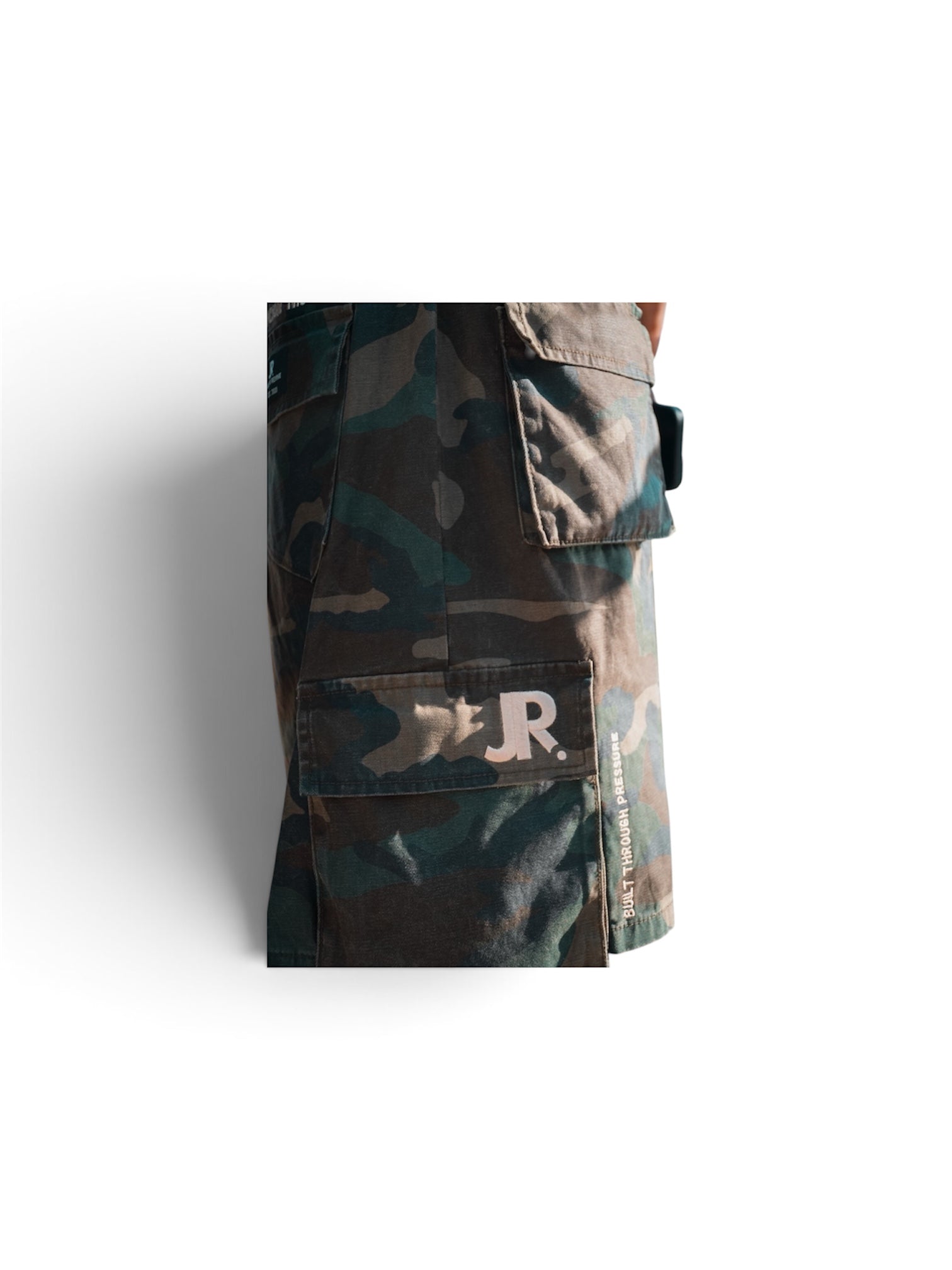 JR. Cargo Shorts - Woodland Camo